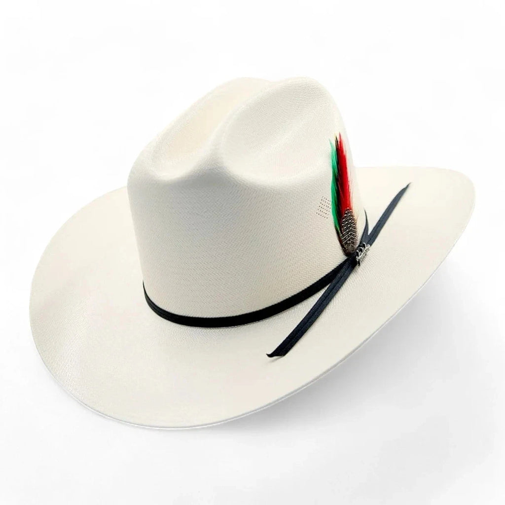 Tombstone 100X Sinaloa Chaparral Style Western Cowboy Shantung Straw Hat