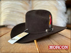 Men’s Morcon 20X Sinaloa Rancher (M-5) Style Western Cowboy Fur Felt Hat - Chocolate