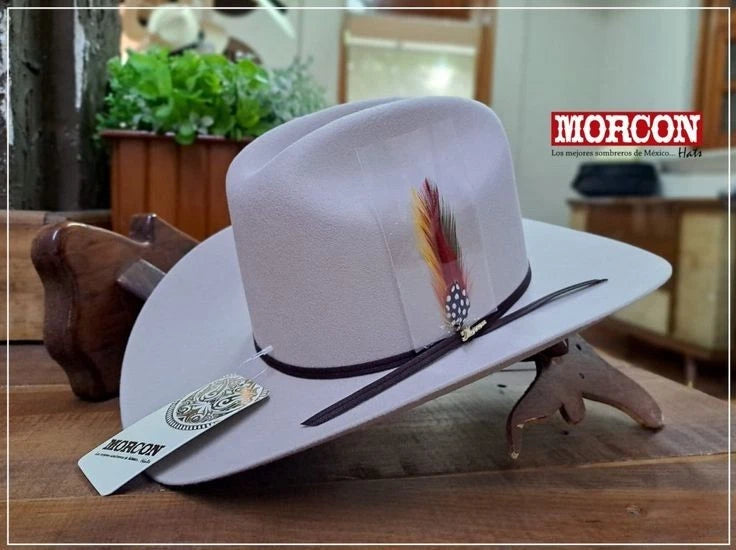 Men’s Morcon 20X Sinaloa Rancher (M-5) Style Western Cowboy Fur Felt Hat - Beige
