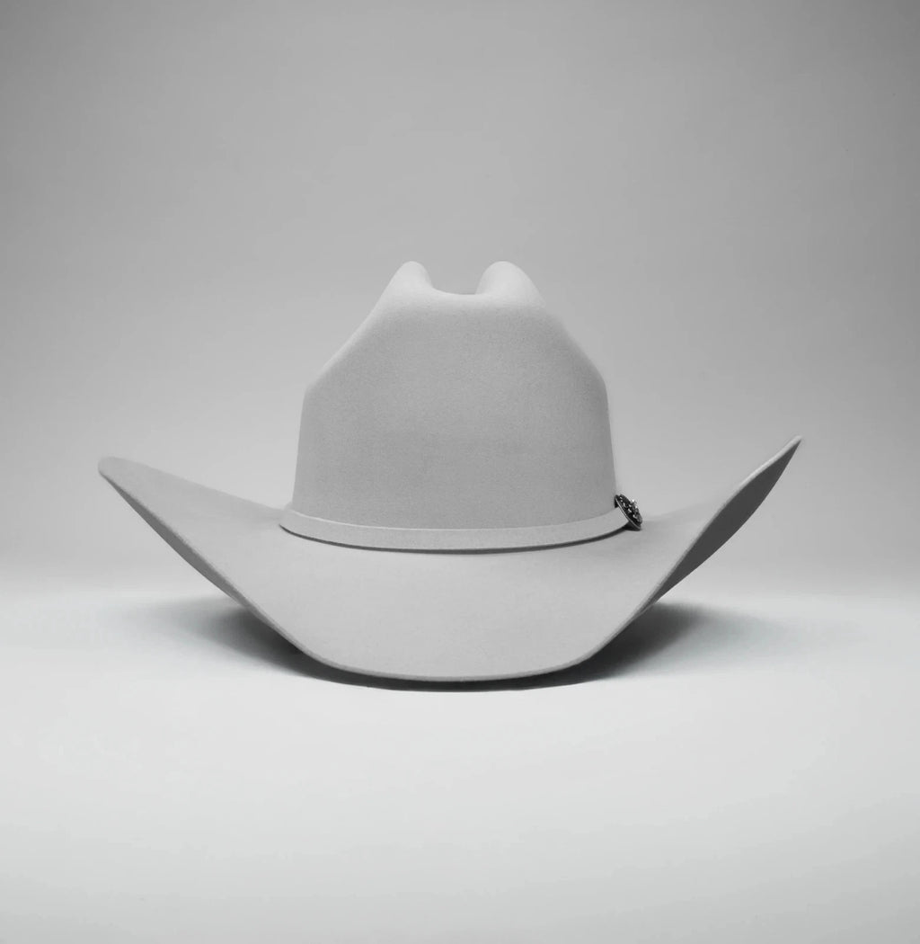 Texana 50X Sinaloa Style (50% Buffalo Fur 50% Wool) Western Cowboy Felt Hat-Gray