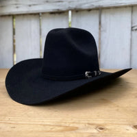 Tombstone 20X Sonora Style Western Cowboy Fur Felt Hat - Black