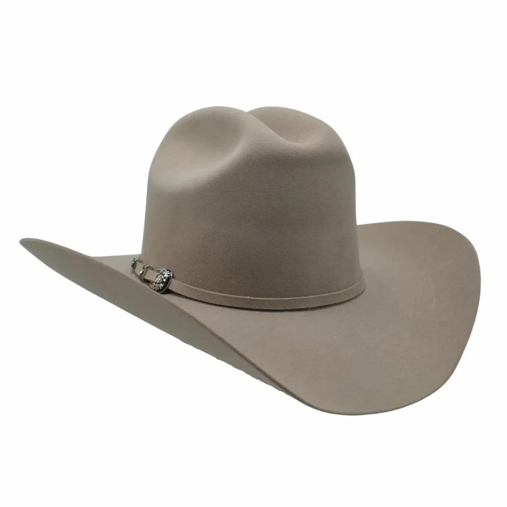 Texana 50X Sinaloa Style (50% Buffalo Fur 50% Wool) Western Cowboy Felt Hat-Gray