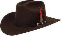 Tombstone 20X Marlboro Rancher Style Western Cowboy Fur Felt Hat - Chocolate Brown