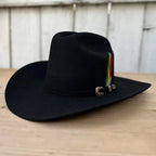 Tombstone 20X Marlboro Rancher Style Western Cowboy Fur Felt Hat - Black