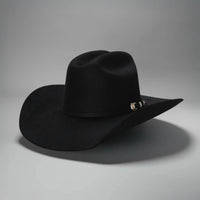 Texana 50X Texas Style (50% Wool 50% Buffalo Fur) Western Cowboy Hat-Black