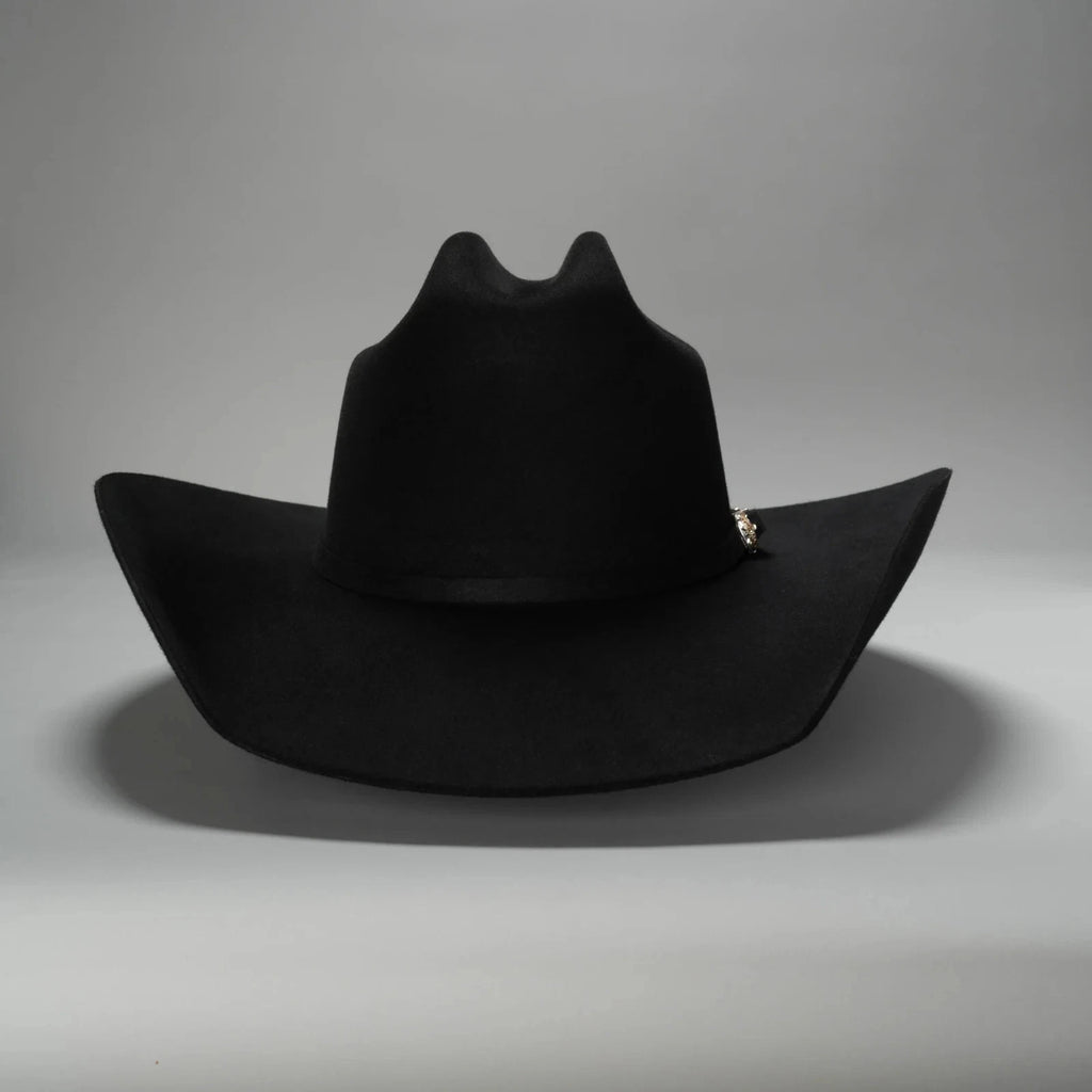 Texana 50X Texas Style (50% Wool 50% Buffalo Fur) Western Cowboy Hat-Black