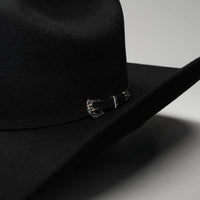 Texana 50X Texas Style (50% Wool 50% Buffalo Fur) Western Cowboy Hat-Black