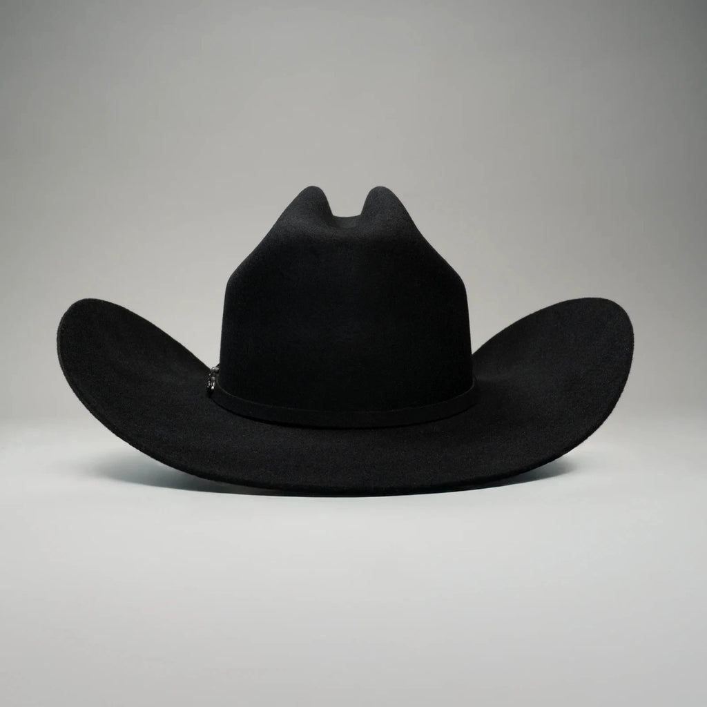 Texana 50X Texas Style (50% Wool 50% Buffalo Fur) Western Cowboy Hat-Black