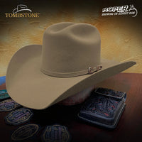 Tombstone 20X Roper Style Western Cowboy Fur Felt Hat - Camel Nutria