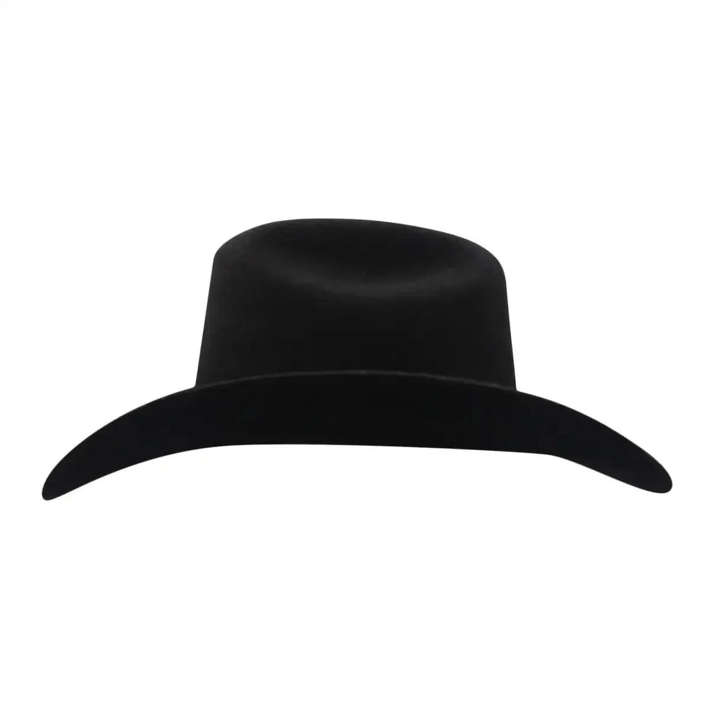 Texana Original 100X Joan Sebastian Style Western Cowboy Fur Felt Hat-Black