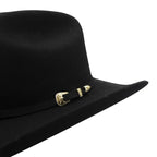 Texana Original 100X Joan Sebastian Style Western Cowboy Fur Felt Hat-Black