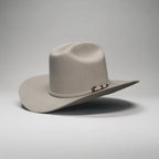 Texana 50X Panter Belico Style Western Cowboy Hat Low Crown Brim 3.5"-Gray