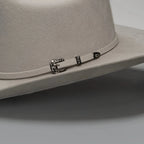 Texana 50X Panter Belico Style Western Cowboy Hat Low Crown Brim 3.5"-Gray