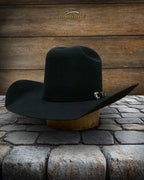 Tombstone 20X Ranger Minnick Style Western Cowboy Fur Felt Hat - Black