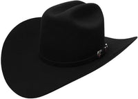 Texana Cuernos Chuecos 30X Joan Milano Style Beaver Felt Cowboy Hat - Black
