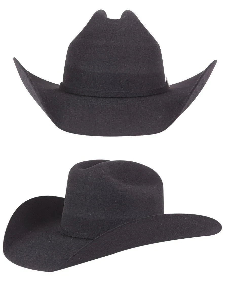 Texana El Senor de los Cielos 50X Marlboro Style Western Cowboy Felt Hat-Black