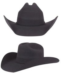 Texana El Senor de los Cielos 50X Marlboro Style Western Cowboy Felt Hat-Black