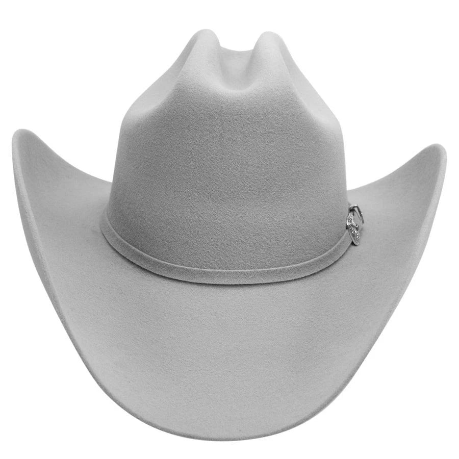 Texana Original 100X Joan Sebastian Style Western Cowboy Felt Hat-Grey