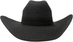 Texana Cuernos Chuecos 30X Oscar Marlboro Style Beaver Felt Cowboy Hat - Black