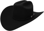 Cuernos Chuecos 10X Joan Milano Style Beaver Fur Felt Western Cowboy Hat - Black