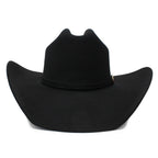 Tombstone 20X Roper Style Western Cowboy Fur Felt Hat - Black