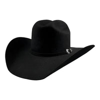 Tombstone 20X Roper Style Western Cowboy Fur Felt Hat - Black