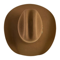 Tombstone 20X Roper Style Western Cowboy Fur Felt Hat - Walnut