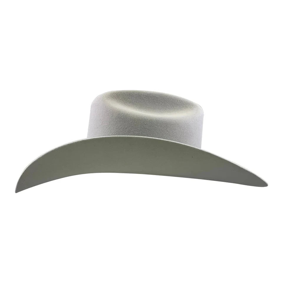 Tombstone 20X Roper Style Western Cowboy Fur Felt Hat - Gray