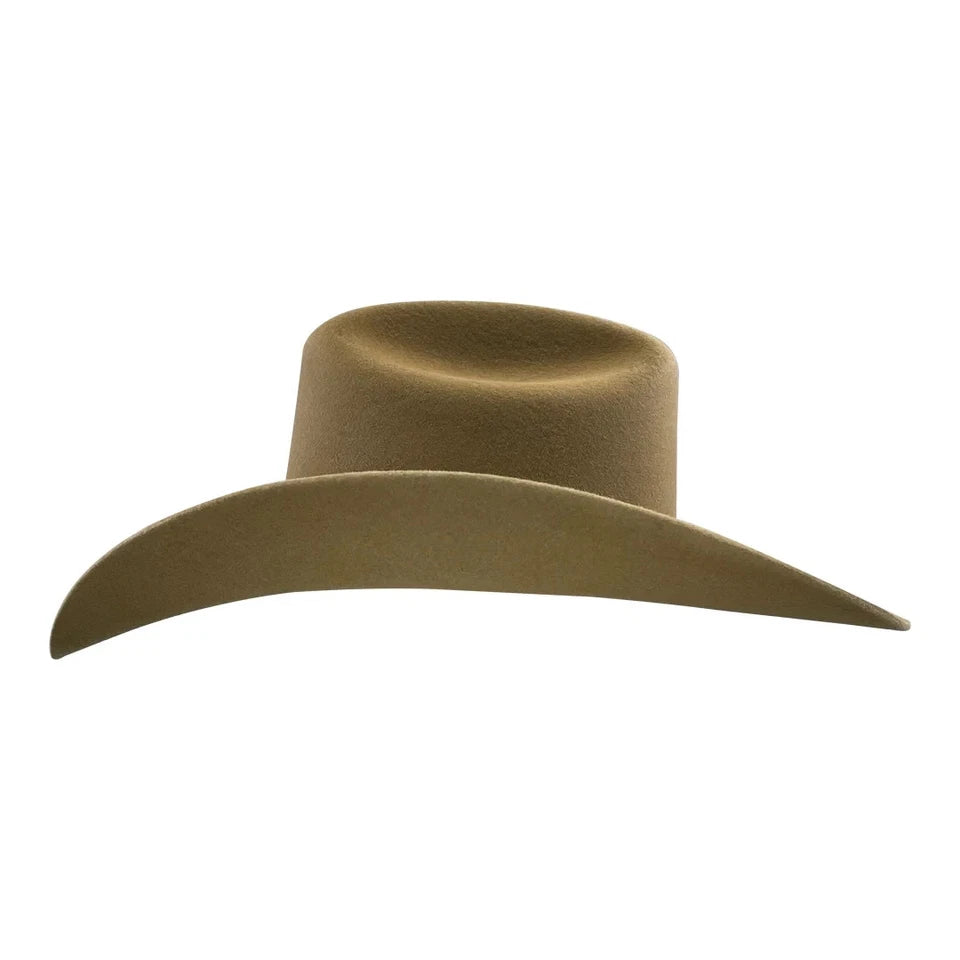 Tombstone 20X Roper Style Western Cowboy Fur Felt Hat - Camel Nutria