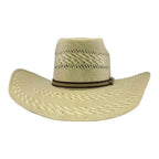 Men’s Tombstone 30X Long Horn Style Western Cowboy Shantung Straw Hat