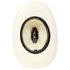 Cuernos Chuecos 300X Julion Style (Milano) Western Cowboy Shantung Straw Hat