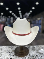 Cuernos Chuecos 300X Durango Style (Milano) Western Cowboy Shantung Straw Hat