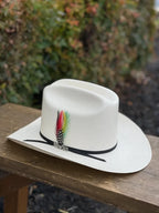 Cuernos Chuecos 100X Durango Style Western Cowboy Shantung Straw Hat