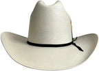 Cuernos Chuecos 100X Durango Style Western Cowboy Shantung Straw Hat