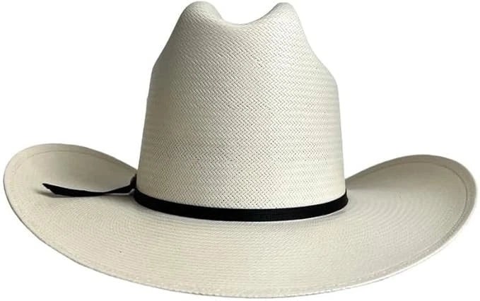 Cuernos Chuecos 100X Durango Style Western Cowboy Shantung Straw Hat
