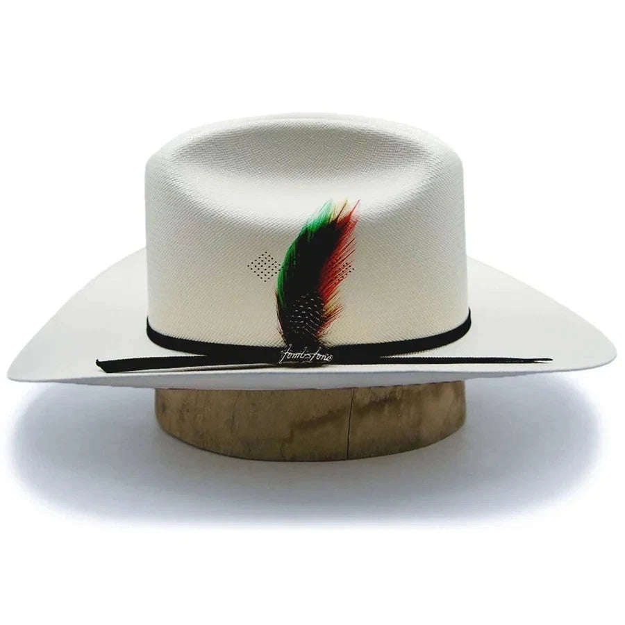 Tombstone 100X Sinaloa Chaparral Style Western Cowboy Shantung Straw Hat