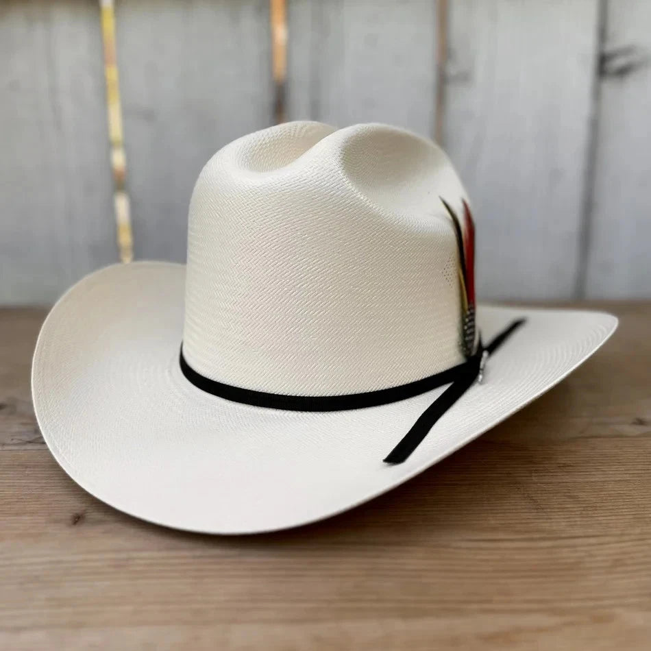 Tombstone 100X Sinaloa Chaparral Style Western Cowboy Shantung Straw Hat