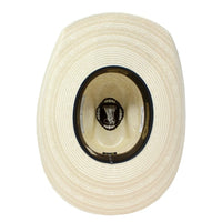 Tombstone 100X Ranger Flower Minnick Style Western Cowboy Shantung Straw Hat