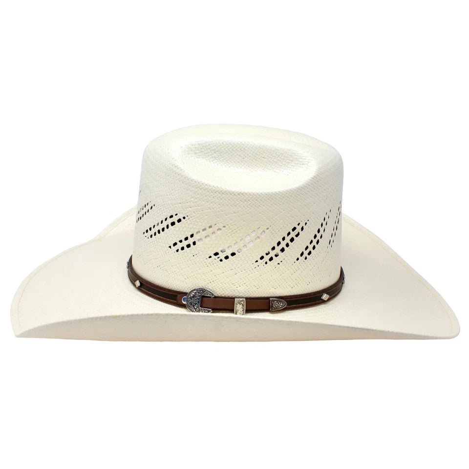 Tombstone 100X Ranger Randa Minnick Style Western Cowboy Shantung Straw Hat