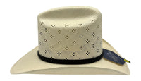 Tombstone 30X El Viejon Flower Style Western Cowboy Shantung Straw Hat