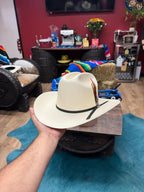 Sombrero Tombstone 15X Johnson Style Western Cowboy Straw Hat with Feather