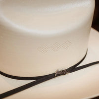 Sombrero Tombstone 15X Johnson Style Western Cowboy Straw Hat with Feather