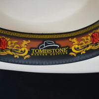 Men's Tombstone 1000X Carin Leon Style Western Cowboy Straw Hat