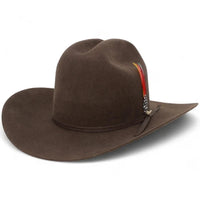 Men’s Morcon 20X Sinaloa Rancher (M-5) Style Western Cowboy Fur Felt Hat - Chocolate