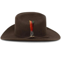 Men’s Morcon 20X Sinaloa Rancher (M-5) Style Western Cowboy Fur Felt Hat - Chocolate