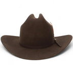 Men’s Morcon 20X Sinaloa Rancher (M-5) Style Western Cowboy Fur Felt Hat - Chocolate