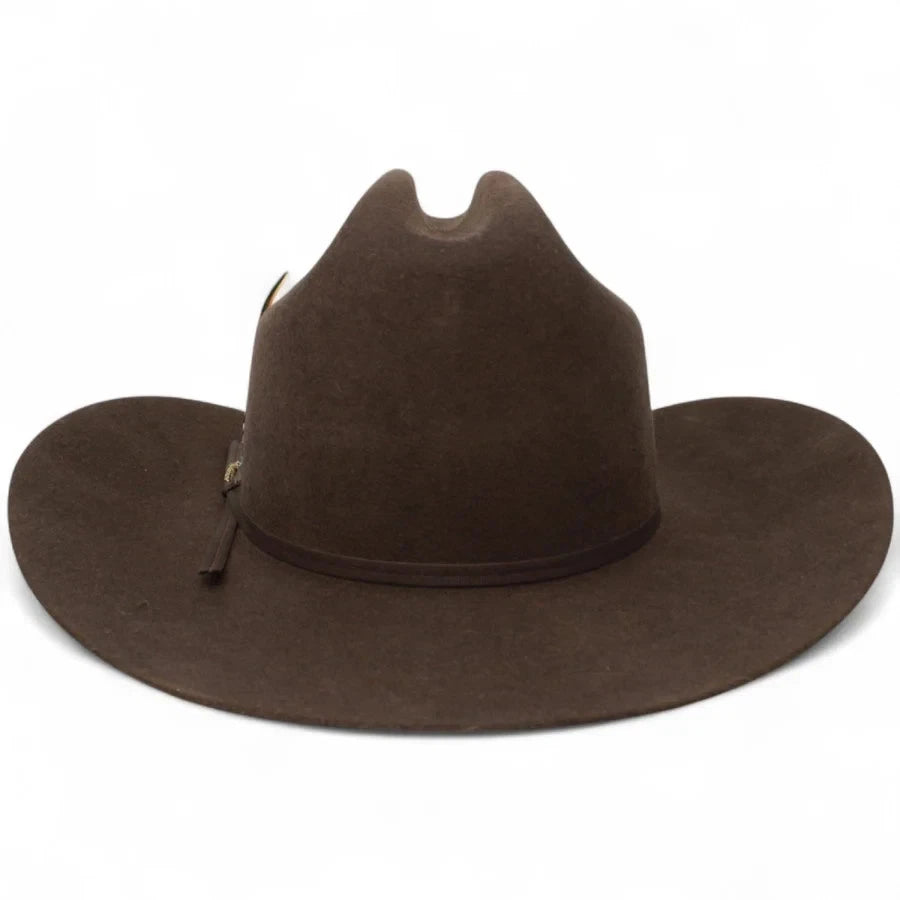 Men’s Morcon 20X Sinaloa Rancher (M-5) Style Western Cowboy Fur Felt Hat - Chocolate