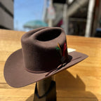 Men’s Morcon 20X Sinaloa Rancher (M-5) Style Western Cowboy Fur Felt Hat - Chocolate