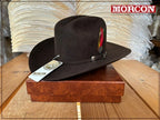 Men’s Morcon 20X Sinaloa Rancher (M-5) Style Western Cowboy Fur Felt Hat - Chocolate