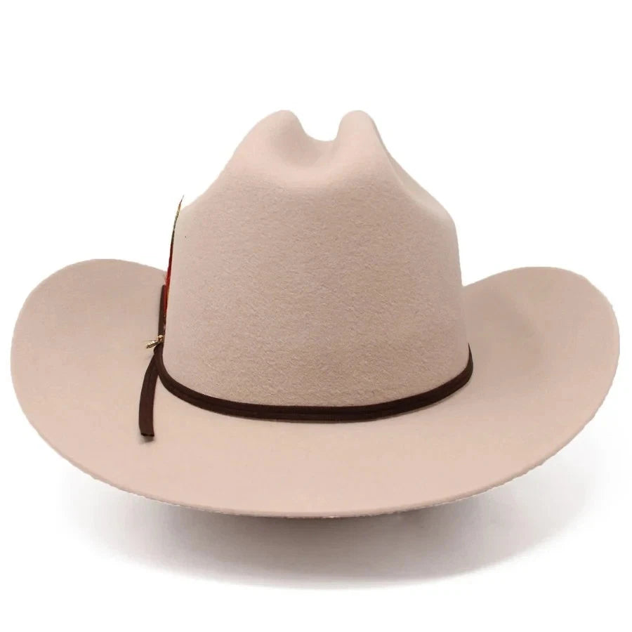 Men’s Morcon 20X Sinaloa Rancher (M-5) Style Western Cowboy Fur Felt Hat - Beige